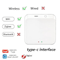 Miniatyrbilde 1 av 4: Tuya Zigbee Smart Gateway Hub Multi-modell Wifi Bluetooth Smart Hjem Smart Life Trådløs Fjernkontroll ZigBee hub