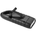 Miniatyrbillede 5 af 5: Nødblysflash, Led-lommelygte, Solgenerator, Genopladelig Lommelygte, Camping Udendørs Lommelygte black