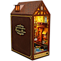 Miniatyrbillede 4 af 5: DIY Bog Nook Miniature Kit 3D Træpuslespil Firefly Forest