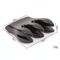 Miniatyrbilde 2 av 3: Fiolindemper Metall Demping Akustisk Klo Fiolin Lyddemper (1 Stykk, Svart)