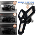 Miniatyrbillede 2 af 5: 2 stk. Garage Lys E27 Led Lampe Justerbar Deformerbar