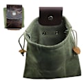 Miniatyrbillede 1 af 4: Canvas Foraging Pouch, Frugtplukkepose, Svampeforagingpose, Grøn