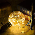 Miniatyrbillede 2 af 5: 4 stk. LED Globe Fairy Lyspærer Stjerneformet Dekorative E26 E27