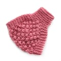 Miniatyrbilde 1 av 4: Hodebånd for kvinner, vinterstrikket, fuzzyfôret, ørevarmer Pink