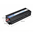 Miniatyrbillede 4 af 5: Xuyuan Bilstroms Inverter Dc12v Ac110v 60hz 2000w Solinverter