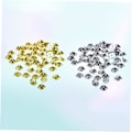 Miniatyrbilde 4 av 8: 200 stk. Metall Sommerfugl Hatt Clutch Badge Clutches Pin Backs Erstatning