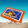 Miniatyrbilde 1 av 5: 7 Tommers Barnetablett 512MB 4G A33 Quad Core Dobbelt Kamera