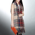 Miniatyrbilde 2 av 5: Oversized Tartan-sjal, Rutete Teppe, Plaid Wrap