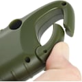 Miniatyrbillede 5 af 5: Nødblysflash, Led-lommelygte, Solgenerator, Genopladelig Lommelygte, Camping Udendørs Lommelygte green