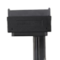 Miniatyrbilde 2 av 5: Strøm eSATA 5V 12V Combo til 22-pin SATA HDD Adapterkabel