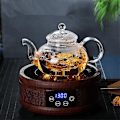 Pikkukuva 3 / 5: 600 ml:n teekannusetti, lämmönkestävä lasi, Kung Fu -teekannusetti, Puer