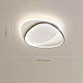 Miniatyrbillede 3 af 5: LED Loftlampe Moderne Enkel Basic 37cm Geometrisk Metal