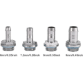 Miniatyrbilde 3 av 5: 6 stk PC Vannkjøling 2 Touch Connector G1 / 4 Gjenget Dyseslangekobling (6 mm)