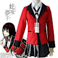 Pikkukuva 1 / 5: Pakkopeliriippuvainen Kakegurui -asusetti Jabami Yumeko -asusetti L