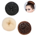 Pikkukuva 1 / 4: Hiusdonitsi-setti lapsille, 3 kpl Chignon-hiusdonitsiä - 6cm