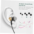 Miniatyrbilde 2 av 8: USB Type-C Hodetelefoner Støyreduserende In-ear Headset Mikrofon for Telefon/Nettbrett