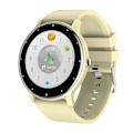 Miniatyrbillede 5 af 5: Smartwatch Hjertefrekvens Blodtryk Søvn Trin Tælling Sport Kvinder Mænd Ur Ring Gold