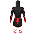 Miniatyrbillede 3 af 5: Sæt Kvinder Romper Fancy Up Kostume 2XL