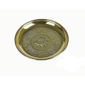 Miniatyrbillede 1 af 5: Elegant Lotus Frugtbakke i Guld Legering 18cm Dekorativ