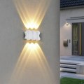 Miniatyrbillede 2 af 5: Moderne Nordiske Udendørs Vægslamper Indendørs Soveværelse Aluminium