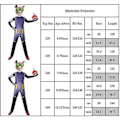 Miniatyrbillede 5 af 5: Hextech Mayhem Børnebody Jumpsuit Performance Fancy Up Kostume 5-6 Years