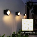 Miniatyrbillede 5 af 5: Udendørs væglampe LED 12W IP66 Vandafvisende væglampe Moderne udendørslampe