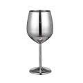 Miniatyrbillede 1 af 4: Champagne-kop i rustfrit stål, vinglas, cocktailglas, metal vinglas, bar