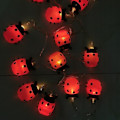 Pikkukuva 1 / 5: Ulkoilma Solar String Light Beetle 6.5m 30led Lamppu Hyönteinen