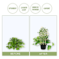 Miniatyrbilde 4 av 5: Liten espalier for potteplanter, tre espalier for innendørs planter