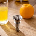 Miniatyrbillede 4 af 4: Rustfrit Stål Citruspresser Med Tud Til Saft, Manuel Presning