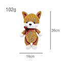 Miniatyrbilde 2 av 5: Fox Owl Strikkeplysj Myk Utstoppa Dyr Rev Plysjdukke Plysjleker For Gutter Jenter fox