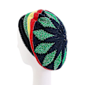 Pikkukuva 3 / 5: Uudet Naiset Hip Hop Moniväriset Raidallinen Pipo Bob Marley Reggae Muoti Uusi Villa Rainbow Beanie Jamaikalainen Bonnet Skullies Pipo