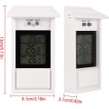 Miniatyrbilde 2 av 5: Drivhus Termometer, Vanntett Min Digital Drivhus Termometer Monitor 0.1c Oppløsning