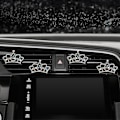 Miniatyrbild 2 av 5: Bling Bil Luftfräschare Ventilklipp, Bling Crown Bil Aromaterapi Avgas Klipp Ventilation Klipp