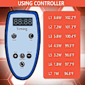 Miniatyrbilde 5 av 5: Rødt Lys Terapi Apparat 80 LEDer Infrarødt Lys Terapi Med Stativ (15\"-60\"), 660nm 850nm Dyp Rødt Lys Terapi For Kropp, Smerte, Hud_k29 72 led