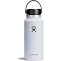 Miniatyrbilde 1 av 4: Vannflaske 946 ml (32 oz) - Vakuumisolert Vannflaske i Rustfritt Stål med Lekkasjesikker Flex-lokk med Stropp white