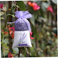 Miniatyrbillede 2 af 8: 6 stk. Blomsterprint Lavendelposeposer Tomme Duftposer