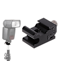Miniatyrbild 3 av 5: Blixtfäste för Hot Shoe, Stativfäste, Adapter, Utlösarhållare, Kamera Tillbehör (2 stycken, Svart)