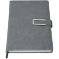 Miniatyrbillede 1 af 4: Linerede Hardback Executive Notesbøger/Linjerede Journal Notesbog, Læder, med Penholder