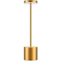 Miniatyrbillede 1 af 5: Led Bordlampe Trådløs Bærbar Usb Genopladelig Guld