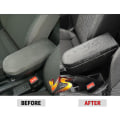 Miniatyrbillede 3 af 5: Armlænslåge Dækslet Midterkonsol Armlæn Opbevaringsboks Låg Dækslet Til Skoda Octavia Fabia Roomster Rapid Soft Cloth