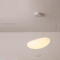 Miniatyrbillede 2 af 5: 30cm Pendellampe LED Harpiks Moderne Nyhed Malet Finish