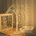 Miniatyrbillede 1 af 5: LED Willow Juletræ Natlys Berøringsstyring