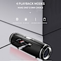 Miniatyrbild 5 av 5: Portabla Bluetooth-högtalare Trådlös Vattentät Djup Bas Subwoofer Perfekt För Fester, Resor, Utomhus, Hem, Dusch