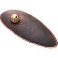Miniatyrbillede 1 af 5: Røgelsesholder Messing Pinde Røgelsesholder Røgelsesbrænder Til Hjem Kontor Yoga Meditation (bronze 1 stk