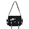 Miniatyrbillede 1 af 5: Afslappet Taske Værktøj Mode Messenger Taske black