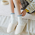 Miniatyrbild 4 av 5: Vintervarma Sockor 6 Par Fluffiga Toffelsockor Kvinnor