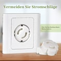Miniatyrbillede 5 af 5: Stikstikkontakt Sikkerhedsskruelåg - Børnesikring til Stikstikkontakter