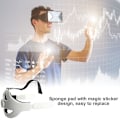 Miniatyrbilde 4 av 5: Justerbar Oculus Quest 2 Hodebånd VR Forbedre Realitet Hvit