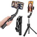Miniatyrbild 1 av 5: Gimbal Stabilisator Smartphone Selfie Stick Tripod Fjärrkontroll